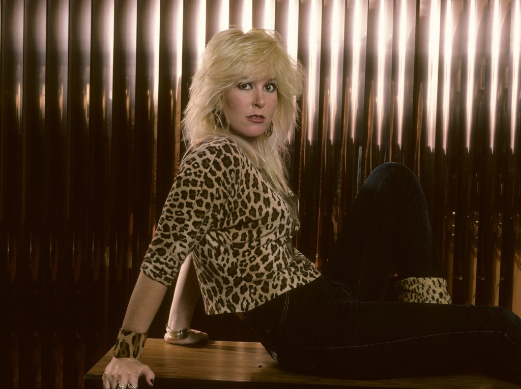 Lita Ford Posed In Los Angeles