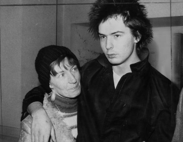 Ο Sid Vicious με την μητέρα του, Anne Beverley