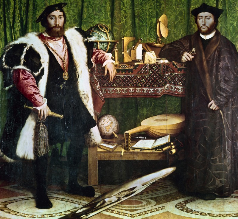 Το έργο του Holbein, The Ambassadors