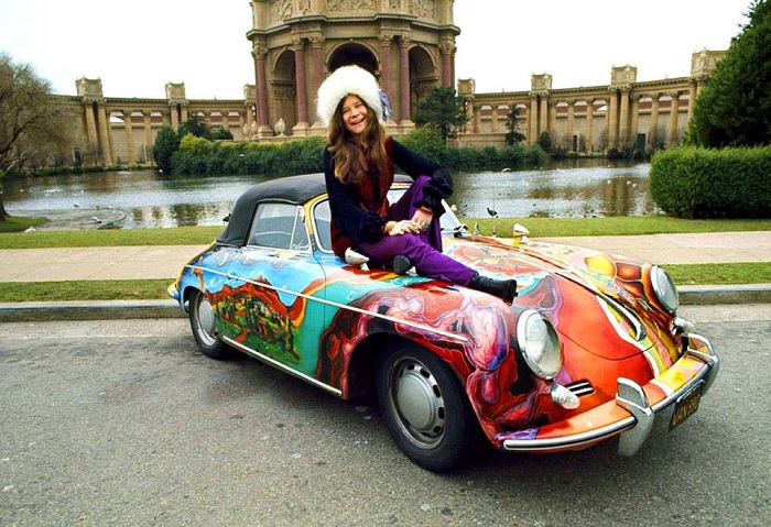 Η εκπληκτική Porsche 365 Cabriolet της Janis Joplin αποτελεί δημιουργία του φίλου της, Dave Roberts.