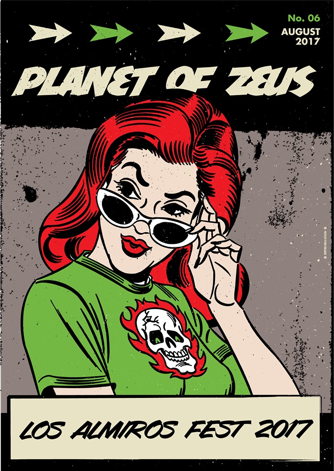 Planet of Zeus @Los Almiros Rockradio Festival 2017 / Poster