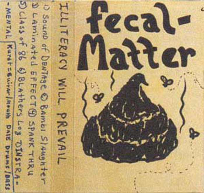 Fecal Matter - 'Illiteracy Will Prevail' / cover