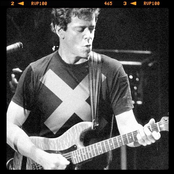 Ο Lou Reed με t-shirt The xx