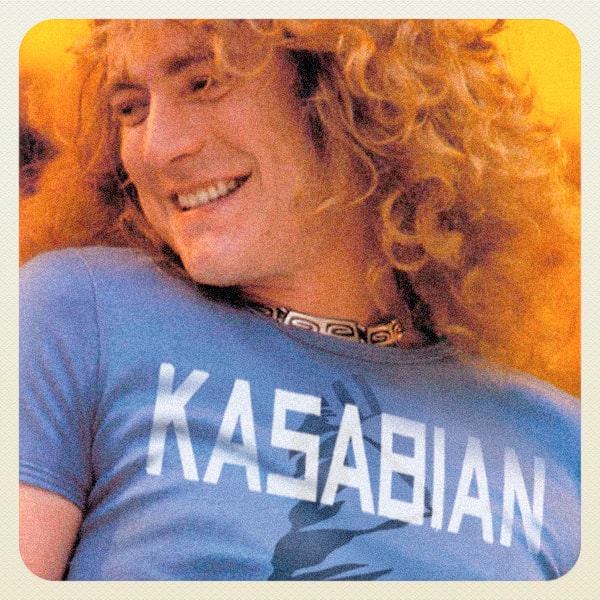 Ο Robert Plant με t-shirt των Kasabian