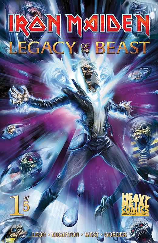 Iron Maiden: Legacy Of The Beast / εξώφυλλο