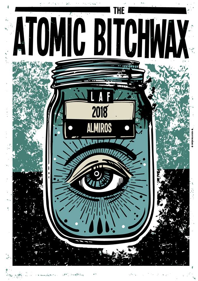 The Atomic Bitchwax @Los Almiros Rockradio Festival 2018 / Poster